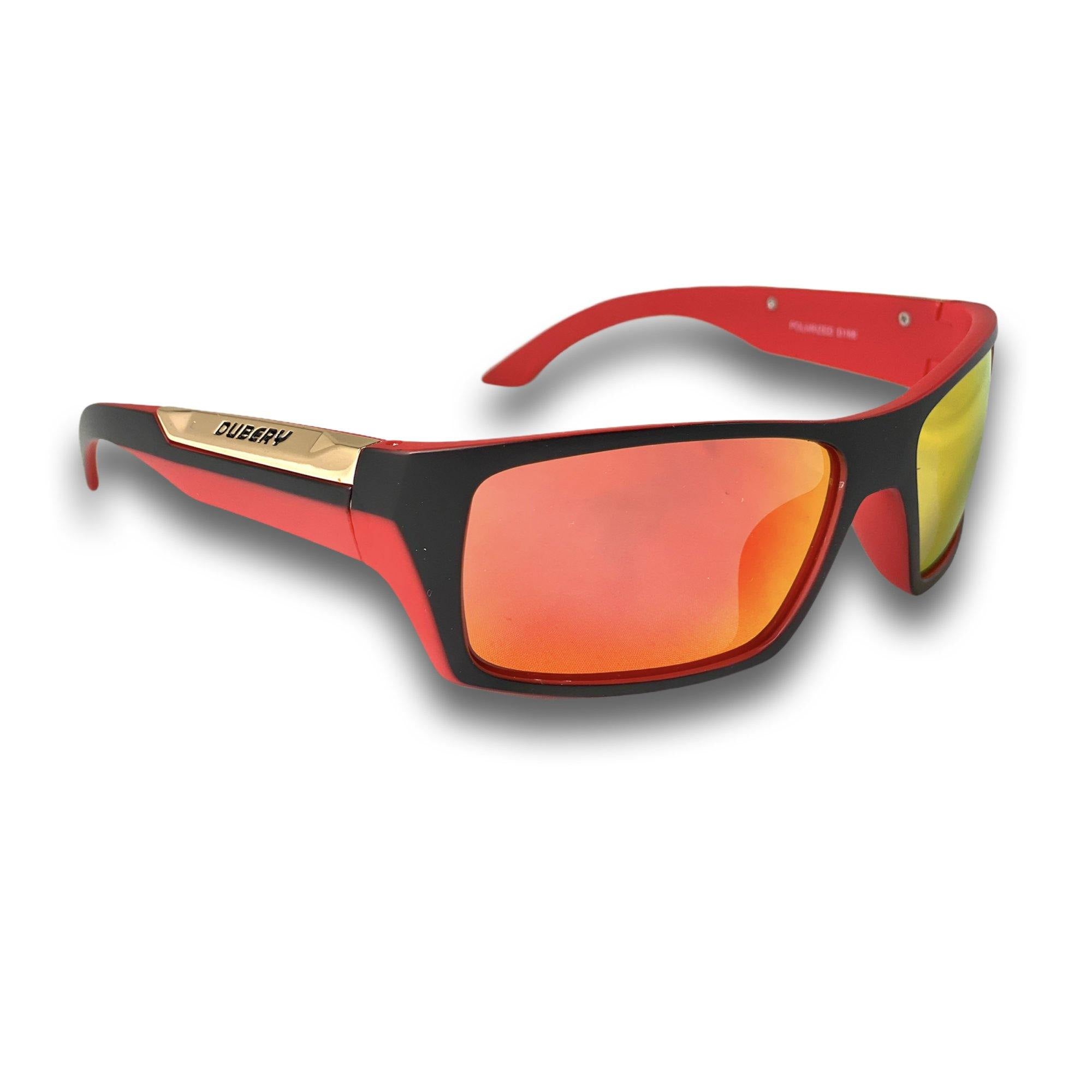 DUBERY Large Polarized Siamese Lens Sunglasses Men Women Cycling Sport  Glasses