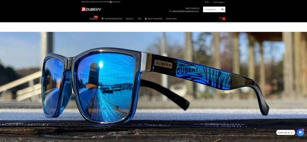 Dubery Sunglasses - Official Website - Dubery Sunglasses Review